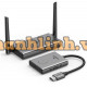 Bộ phát nhận tín hiệu HDMI+VGA không dây 50m 1080P@60hz sóng 5Ghz Ugreen 50633A cao cấp (vỏ nhôm)