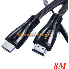 Cáp bện Ugreen HDMI 8K Male to Male 8m 50731
