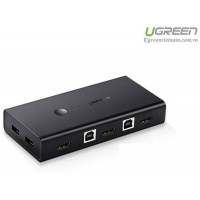 Hộp Chuyển HDMI Ugreen 2 Vào 1 Ra KVM Switching 50744
