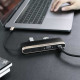 Ugreen 50988 Bộ chuyển đổi Type-C sang 3 USB 3.0 + HDMI + VGA + LAN + TF SD + nguồn Type-C