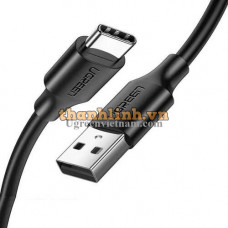Cáp USB to USB-C Ugreen 60115 Cable sạc nhanh QC 3.0 Dài 0,5M -Black