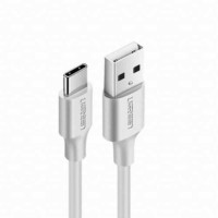 Ugreen 60120 0,5M màu trắng Cáp USB-A sang Type-C cao cấp US287 10060120