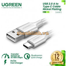 Cáp USB Type-C to USB 2.0 Ugreen 60121 dài 1m chính hãng