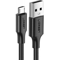 Cáp Ugreen USB 2.0 A to Micro USB Mạ Niken 0.25m (Đen) 60134