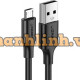 Cáp Ugreen USB 2.0 A to Micro USB Mạ Niken 0.25m (Đen) 60134