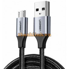 Cáp Micro USB hỗ trợ sạc nhanh dài 1,5m chính hãng Ugreen 60147 cao cấp