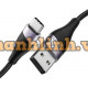 Ugreen 60204 0,5M màu Xám Cáp USB-A sang Type-C sạc nhanh ED022 10060204