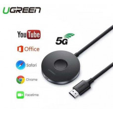 Ugreen 60356 HDMI Wireless Display Receiver 5G WiFi 4K Mobile Screen Cast Mirroring Adapter Dongle for iPhone Mac iOS Android to TV