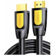 Cáp Ugreen HDMI Male to Male Round 25m (Đen) 60358