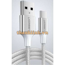 Cáp sạc nhanh USB Type-C dài 3m Ugreen 60409 chính hãng