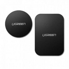 Tấm kim loại Ugreen cho Giá đỡ điện thoại từ tính 2 gói Hình chữ nhật + Tròn (Đen) 60410