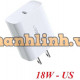 Bộ Đổi Nguồn Sạc Nhanh Ugreen PD 20W US (Trắng) 60449
