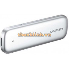 Ugreen 60530 5Gbps USB 3.0 M 2 NGFF SATA SSD hộp box đựng SSD màu bạc CM238 10060530