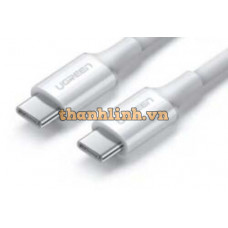 Cáp sạc USB type-C 100w 5A (Male/Male) dài 2m Ugreen 60552 cao cấp