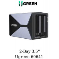 Box 2-Bay 3.5'' Raid Hard Drive Enclosure Ugreen 60641