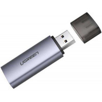 Ugreen 60723 2 trong 1 USB 3.0 đọc thẻ đa năng SD TF màu xám CM216 10060723