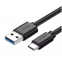 Ugreen 60727 1M màu đen USB Type-C 2.0 Cáp sạc và dữ liệu truyền từ máy tính ra điện thoại US253 20060727
