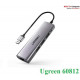 Bộ chia USB 3.0 ra 3 cổng USB 3.0 + Lan Gigabit 1000Mbps Ugreen 60812 cao cấp