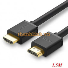 Cáp HDMI 1.4 dài 1,5M cao cấp hỗ trợ Ethernet + 4k2k Ugreen 60820 chính hãng