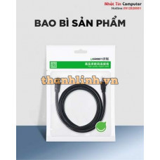 Cáp mạng CAT8 đúc sẵn dài 1M 24AWG Class S/FTP Ugreen 70327