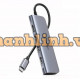 Thiết bị mở rộng USB type-C to HDMI/Hub USB 3.0/SD/TF chính hãng Ugreen 70410