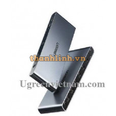 Ugreen 70435 4k 60hz hdmi 2.0 Matrix 4 Vào 2 Ra hỗ trợ Audio Optical+3,5mm màu đen