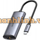 Cáp chuyển USB Type-C to LAN 2.5Gbps Ugreen 70446 cao cấp