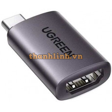 Ugreen 70450 Bộ chuyển đổi USB Type-C sang HDMI màu ghi xám