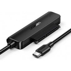 Ugreen 70610 0.5m 0 5m bộ đọc ỗ cứng SSD USB Type-C ra 2 5 inch sata 50cm 70610 10070610