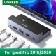 Ugreen 70688 5 trong 1 màu đen 2 x Usb A 3.0 + 4K 60hz HDMI + 100W PD + 3,5mm Audio bộ chuyển Type-C