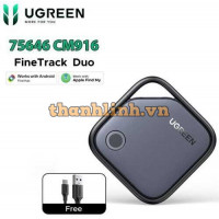 Thiết bị định vị thông minh Ugreen 75646 CM916 – Tương thích Apple Find My và Android Find Hub