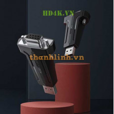 Đầu chuyển đổi USB 2.0 to Com âm DB9 rs232 Ugreen 80111 chính hãng