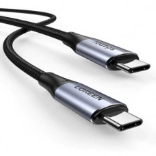 Ugreen 80150 M 100W 5A màu đen sạc siêu nhanh hỗ trợ PD cáp USB type C 3.1 gen2 US355 10080150.