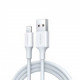 Ugreen 80312 25CM màu trắng cáp Lightning ra Usb 0,25M có chíp MFI chính hãng US155 10080312