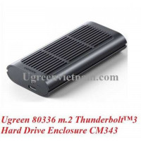 Ugreen 80336 40Gpbs m 2 Thunderbolt 3 hỗ trợ ổ cứng 2 TB Box ổ cứng CM343 20080336