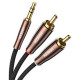 Cáp audio âm thanh 3.5mm ra 2 RCA dài 1M Ugreen 80845