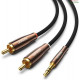 Cáp audio âm thanh 3.5mm ra 2 RCA dài 3M Ugreen 80848