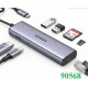 Hub USB 3.0 7 cổng Ugreen với cáp USB-B sang USB 3.0 Male US 90307