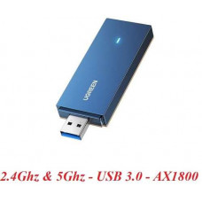 Card mạng không dây băng tần kép Ugreen AX1800 (Wi-Fi 6) 90340