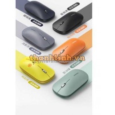 Chuột Không Dây Di Động Ugreen 2.4G + Bluetooth Silent Design 4000DPI (Xám Nhạt) 90366