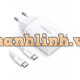 Bộ Sạc Nhanh Ugreen 30W USB-C Kèm Cáp 2m CC (Trắng) EU 90472