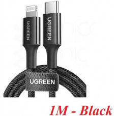 Cáp USB-C to Lightning Ugreen 1m (Đen) 90493
