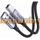Ugreen USB-A to USB-B Male Printer Cable Alu Case Braided 5m (Đen) 90560