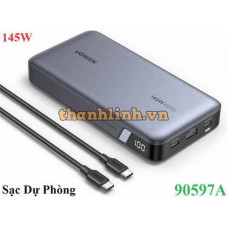 Sạc dự phòng PD 145W dung lượng 25000mAh hỗ trợ sạc nhanh 100W laptop Ugreen 90597A cao cấp