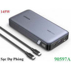 Sạc dự phòng PD 145W dung lượng 25000mAh hỗ trợ sạc nhanh 100W laptop Ugreen 90597A cao cấp