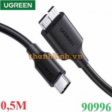 Cáp Ugreen USB-C Sang Micro B M/M 0.5m (Đen) 90996