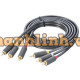 Cáp 3RCA đực ra 3RCA đực model AV105 đen 10M Ugreen 10530