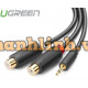 Cáp 3RCA đực ra 3RCA đực model AV109 8M Ugreen 10528