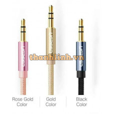 Cáp Audio AUX 3.5mm trên ô tô dài 1,5m Ugreen 10686