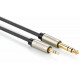 Dây cáp audio 3.5MM to 6,5mm hai đầu dương dài 2m Ugreen 10628